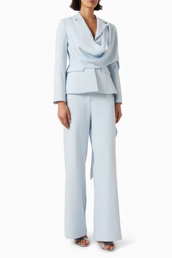 Ember Cape Scarf Blazer
