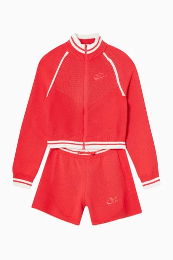 Knit Track Jacket