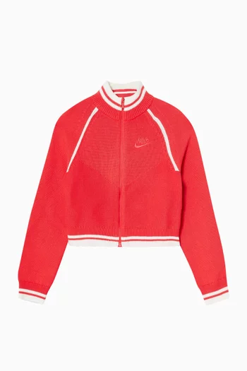 Knit Track Jacket