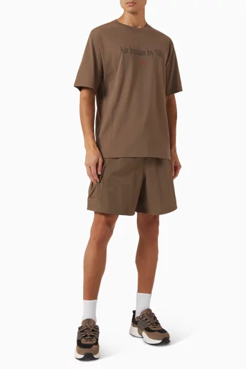 Sneaker-print T-shirt in Cotton-jersey