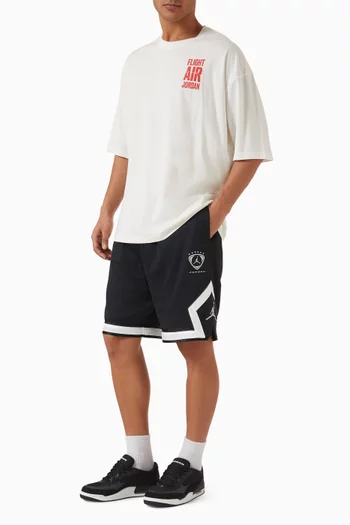 Logo Shorts in Mesh