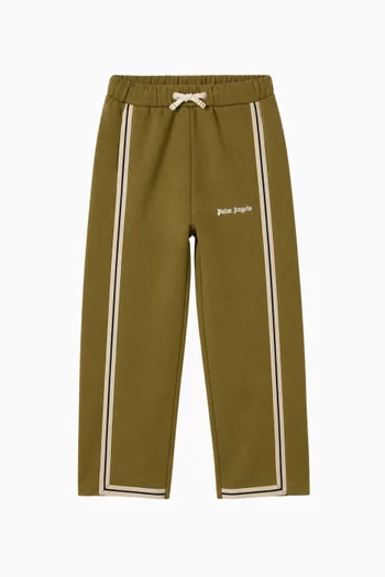 بنطال رياضي بخطوط جانبية