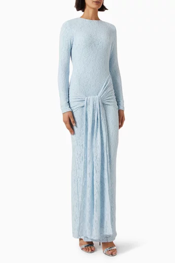 Evangela Maxi Dress in Lace