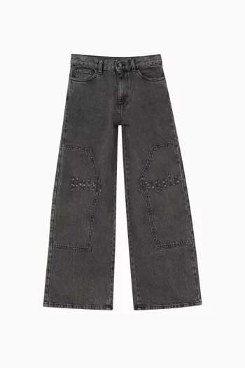 Straight-leg Jeans in Denim