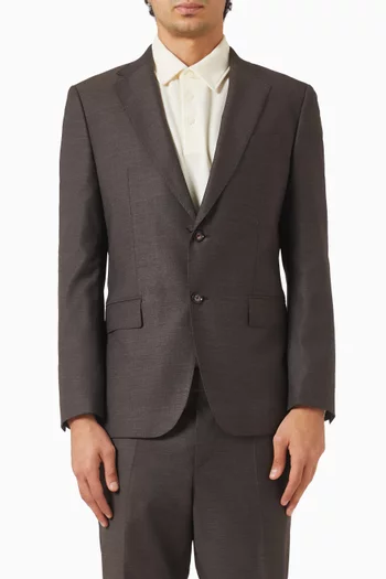 Slim-fit Blazer in Wool-blend