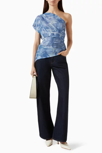 Adora One-shoulder Top in Knit