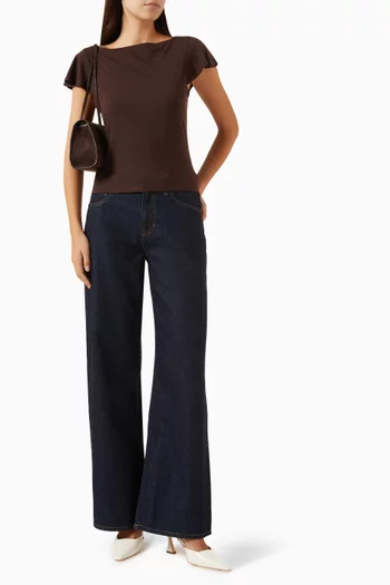 Jensen Top in Knit