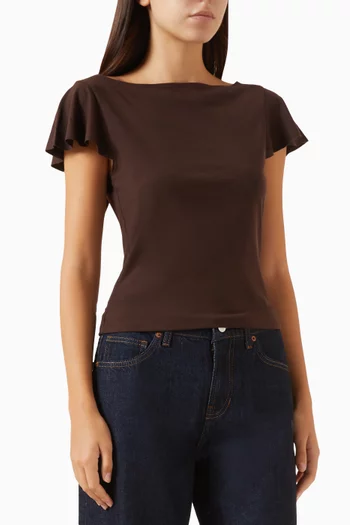 Jensen Top in Knit