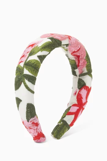 Gia Embroidered Headband