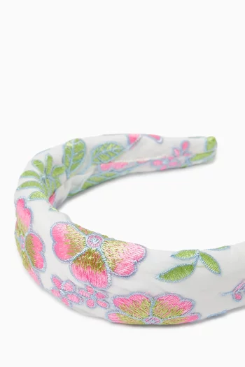 Macy Embroidered Headband