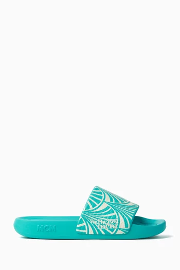 x We the Best Art Deco Slides in Rubber