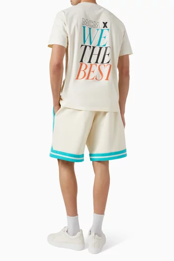 x We The Best Logo T-shirt in Cotton