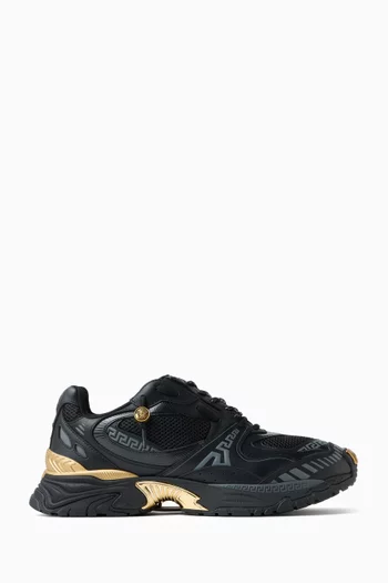 Icaro Sneakers in Leather & Mesh