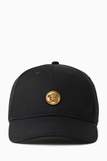 Medusa Baseball Cap in Cotton