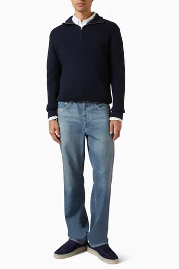 Danton Quarter-zip Sweater in Cotton