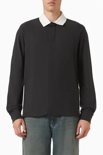 Classic Rugby Sweatshirt in Pique