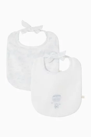 Dax Ody Bib in Cotton, Set of 2
