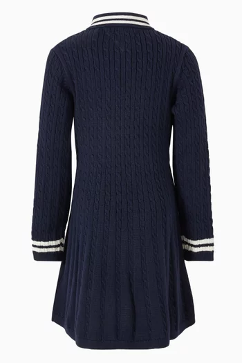 Peanuts Cable Dress in Knit