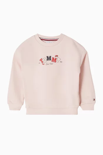 Crewneck Sweatshirt in Cotton-blend
