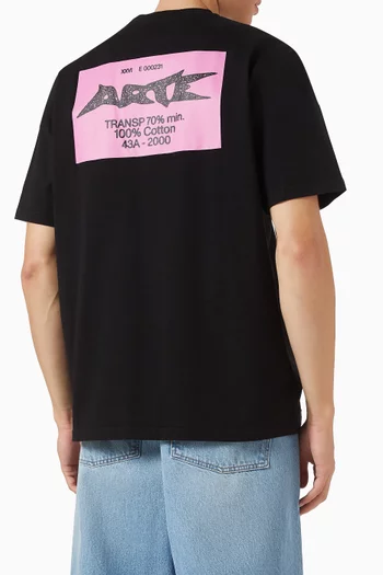 Back-print T-shirt in Cotton