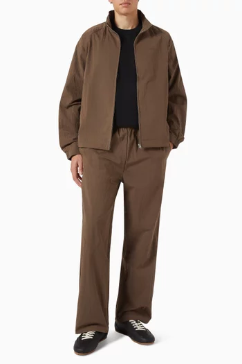 Track Pants in Cotton Blend