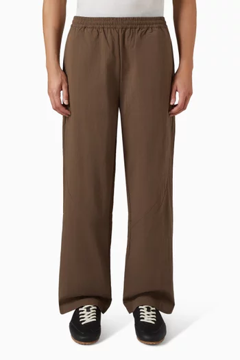 Track Pants in Cotton Blend