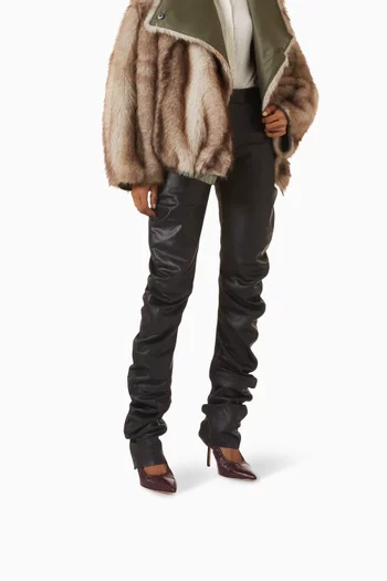 Rhodes 90 Pumps in Leather