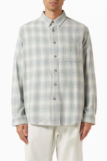 Piled Shirt in Flannel