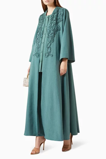 4-piece Abaya Set