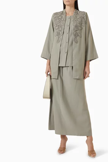 4-piece Jacket & Skirt Set