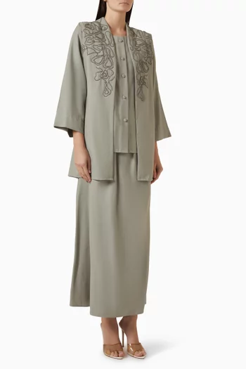 4-piece Jacket & Skirt Set