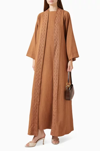 3-piece Abaya Set