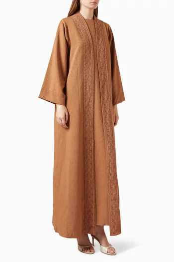 3-piece Abaya Set