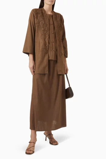 4-piece Jacket & Skirt Set
