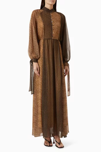 Printed Maxi Dress