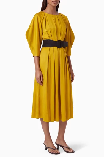 Belted Midi Dress