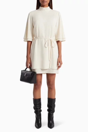 Belted Oversized Dress