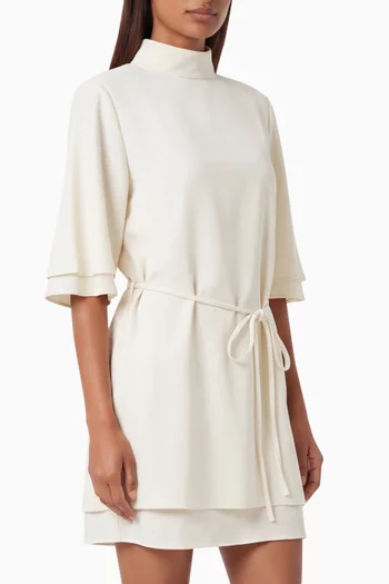 Belted Oversized Dress