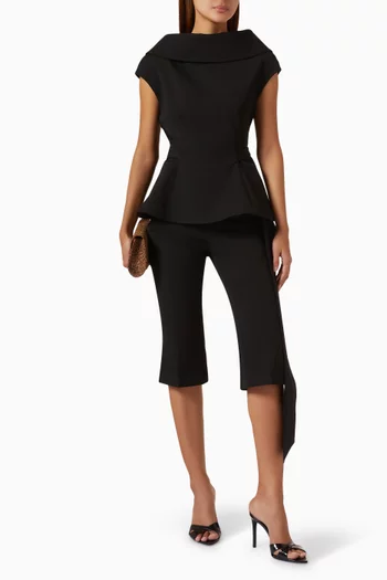 High Waisted Capri Pants