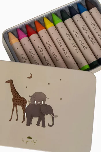 Beeswax Crayons, 10pcs
