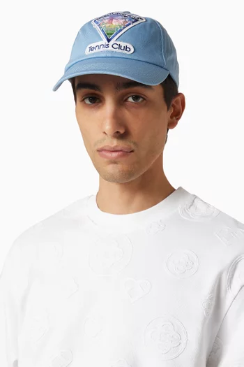 Tennis Club Icon Cap in Cotton