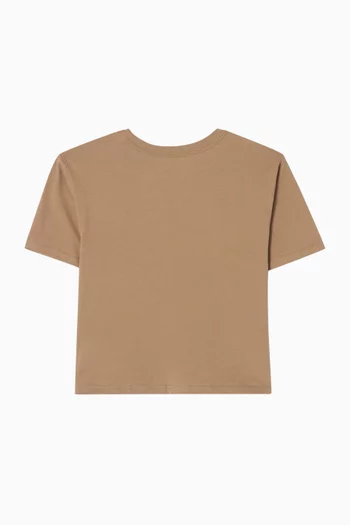 Big Pony Boxy T-Shirt in Cotton-jersey