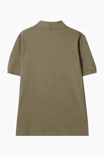 Polo Bear Cotton Mesh Polo Shirt
