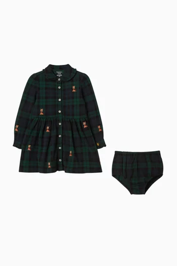 Dress & Briefs Set in Cotton