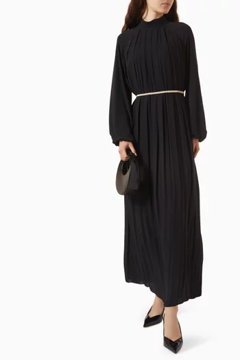 Nue Pleated Maxi Dress