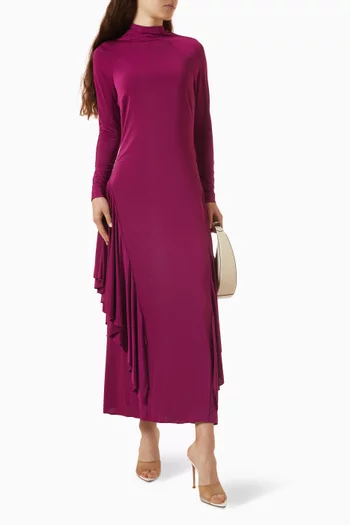 Aden Ruffled Dress
