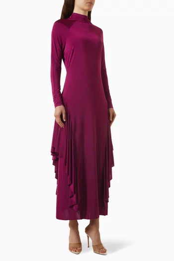 Aden Ruffled Dress