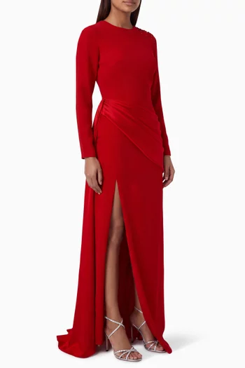 Vickie Dress in Satin