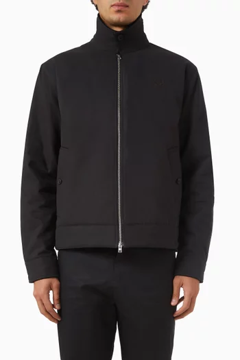 Caban Jacket in Cotton Blend