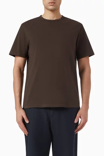 Garment-dyed T-shirt in Cotton